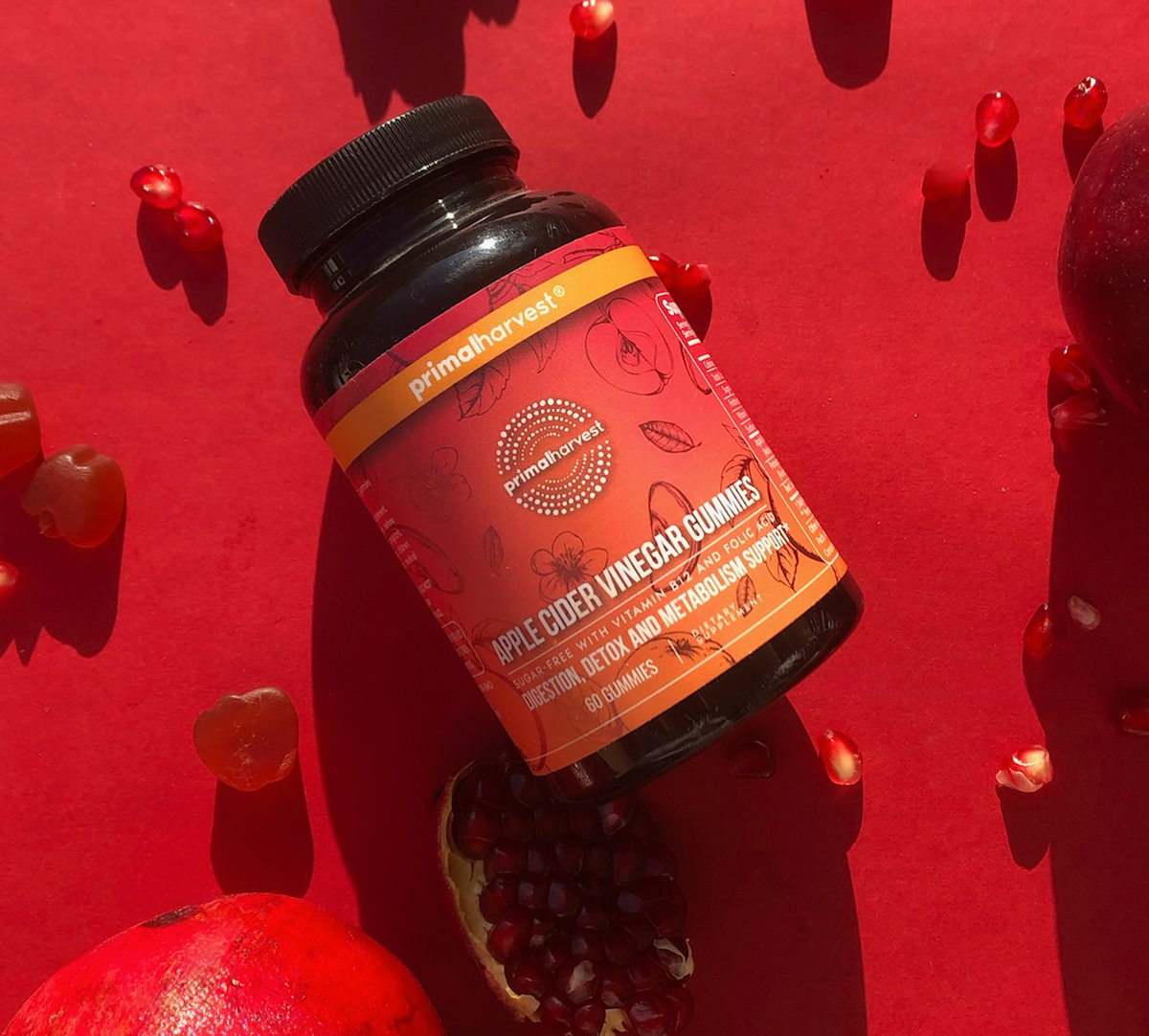 Certified GMP apple cider vinegar supplement