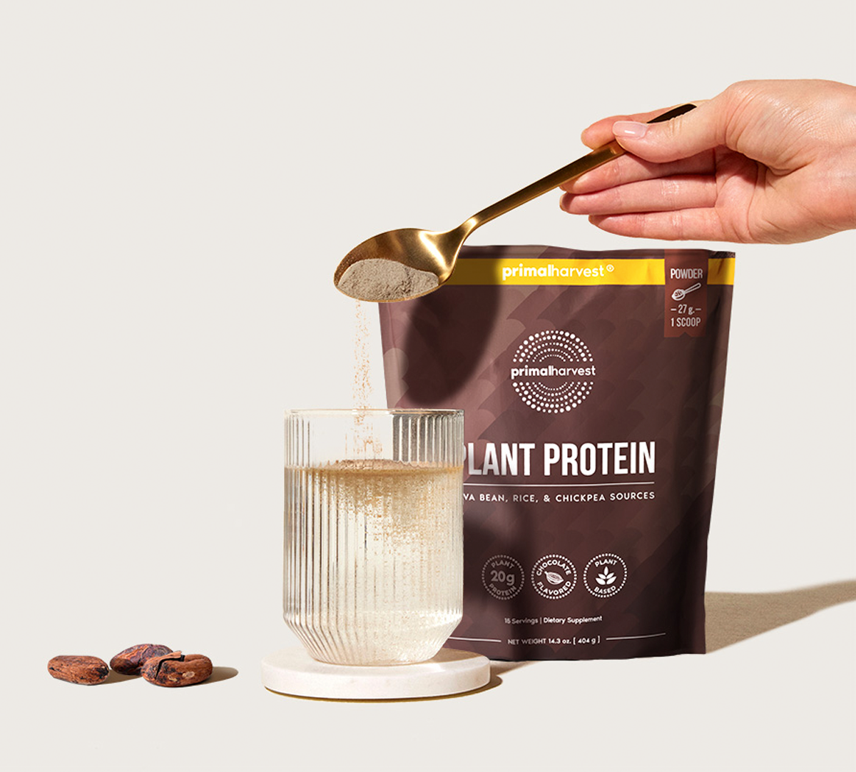 Plant protein fava bean, rice, and chickpea sources